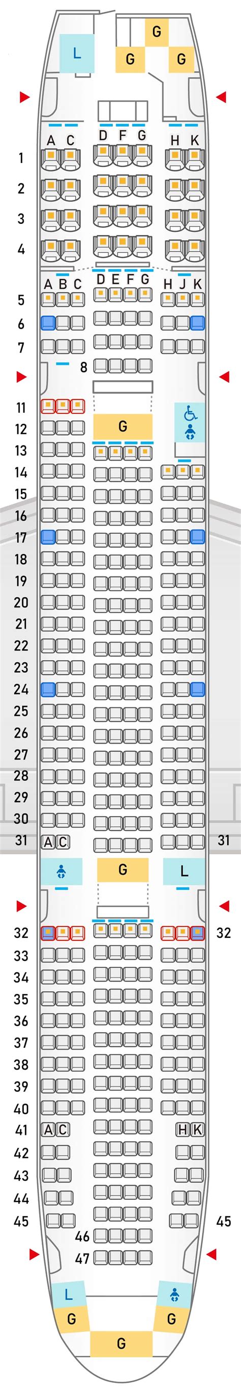 ボーイング777-300 座席 おすすめ ana|ANAの国内線用B777.